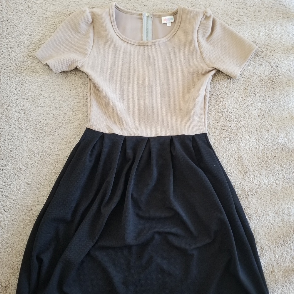 LuLaRoe Ameila Dress- Two toned
